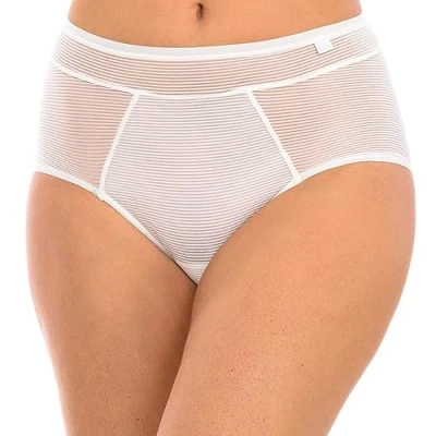 Image de JANIRA Culotte invisible au toucher ultra fine et douce pour femme 1030183, blanc, numeric_M