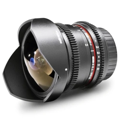 Image de Objectif Walimex 18705 noir Oeil de poisson Nikon F T3.8 8mm 395g