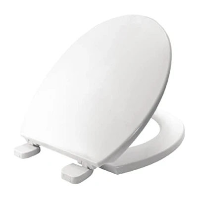Image de Carrara &amp; Matta Kent STA TITE Lunette de WC Charnières réglables, facile à nettoyer, robuste, durable, haute qualité, montage universel, blanc
