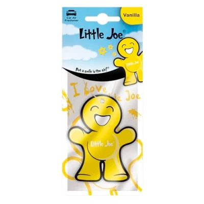 Image de Little Joe Parfumeur de cellulose Arôme Vanille avec cintre. Parfait pour la voiture, maison ou le bureau. Longue durée. Parfum irrésistible et amusant tout monde.