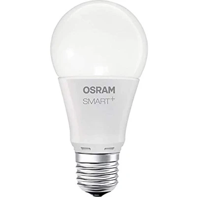 Image de OSRAM Smart+ Lot de 4 Ampoules LED Connectées Culot E27 Forme Standard Dimmable Blanc Chaud 2700K 9W (équivalent 60W) Bluetooth Compatible Siri sur Apple &amp; Alexa Android