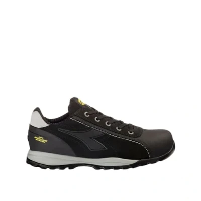 Image de Diadora Homme Glove Tech Low Pro S3 SRA HRO ESD Chaussure de Piste d&#039;athlétisme, Asphalt/Orange Fluo, 48 EU