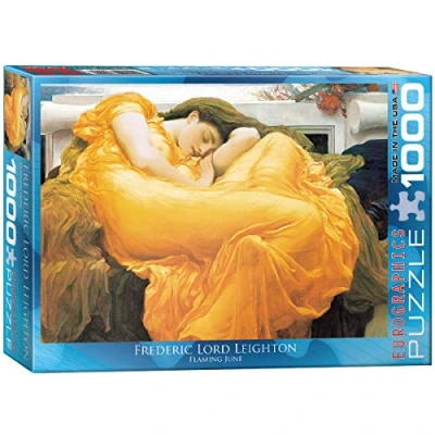 Image de Eurographics Frederick LORD LEIGHTON: Flaming JUNE Puzzle multicoloured pour enfants, Taille: One Size, Multi coloured