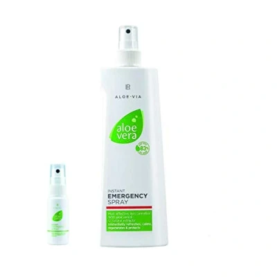 Image de LR Spray d&#039;urgence rapide aloe vera, 400 ml, polyvalent, avec 1 petite bouteille de pulvérisation (vide)