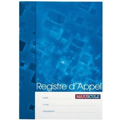 Image de Majuscule registre D&#039; Appel Journalier Non Decoupe [Fournitures de bureau]