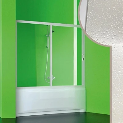 Image de FORTE Paroi Pare Baignoire 170 CM en Acrylique Mod. Plutone avec Ouverture Laterale