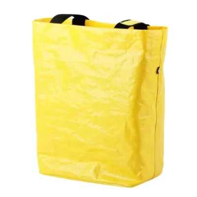 Image de Sacoche arrière PP recyclé Fixation Porte Bagages Jaune