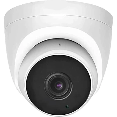 Image de WiTi 5MP HD Caméra IP PoE Dôme en métal pour intérieur extérieur,Grand Angle Objectif 2,8mm Caméras vidéo de sécurité,Audio du Microphone Système Surveillance Filaire Vision Nocturne Automatique