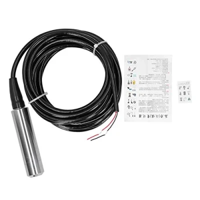 Image de Capteur de Niveau Liquide Yb 2j f Transmetteur Type D&#039;entrée Détecteur D&#039;eau Avec Sonde en Acier Inoxydable(0 6m Measuring Range)
