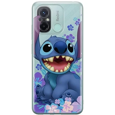Image de ERT GROUP Coque de téléphone portable pour Xiaomi REDMI 12C/ 11A Original et sous licence officielle Disney motif Stitch 001 parfaitement adapté à la forme du portable, partiel imprimé