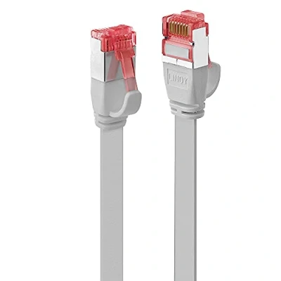 Image de Lindy RJ45 Cat.6 U/FTP 2m câble de réseau Gris Cat6 (STP) Neuf