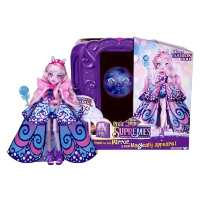 Image de Giochi Preziosi Magic Mixies Mirror Le Miroir Magique Interactif, Libre Pixie Suprême,Nouvelles Magies et Sorts avec Plus de 30 Lumières Sons, Riche en Accessoires MG10000