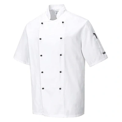 Image de Veste de cuisine Portwest Kent Blanc