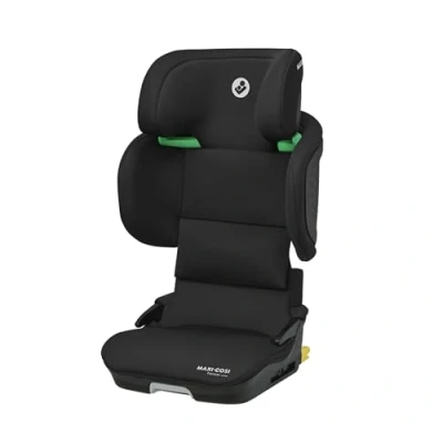 Image de Maxi Cosi Tanza i Size, Réhausseur Voiture Enfant, 3,5 12 ans, 100 150cm, Siège auto Pliable, 10 Positions Appui tête, Protection G CELL Chocs Latéraux, Rembourré Surélevé, Full Black