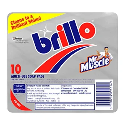 Image de Brillo Pads 10 Multi Use Soap Cleaning Clean