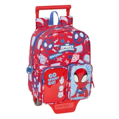 Image de Sac à dos SAFTA Spidey Rescue Confortable et polyvalent Trolley inclus Pour enfants