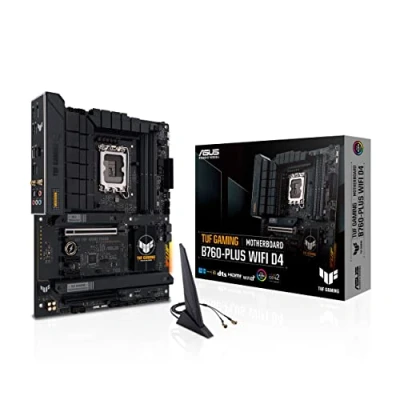 Image de ASUS TUF Gaming B760 PLUS WiFi D4 Socket Intel Carte mère LGA 1700