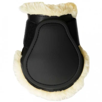 Image de Kentucky Horsewear Protège Boulets Young Horse Sheepskin Noir Full