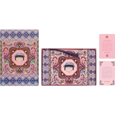 Image de Moleskine Coffret cadeau Sakura Momoko Sakura, 2 Carnets Ligné et Uni avec Couverture Rigide, Pochette dans une Boîte Réutilisable, Collection Asie 2024, Éd. Limitée, Format Large 13 x 21 cm