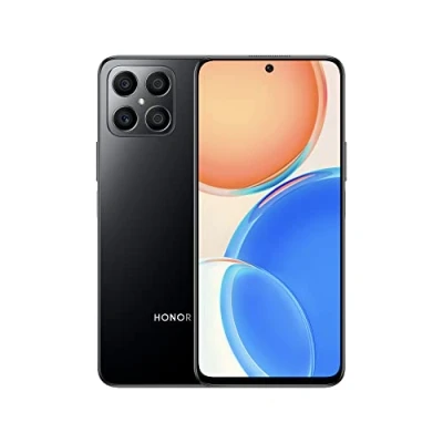 Image de HONOR X8 Telephone Portable Débloqué, 6 +128 Go, Écran FullView 6,7&quot; 90Hz, Double Sim, Smartphone Android 11, Quad Caméra 64 Mpx, Qualcomm Snapdragon 680, Charge rapide 22,5W, NFC Noir