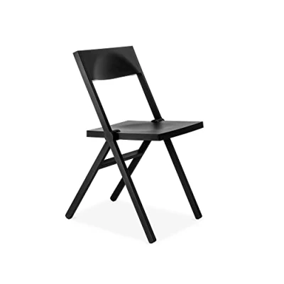 Image de Alessi Piana ASPN9017 Chaise Pliante Design, Polypropylène Renforcé de Verre, Noir