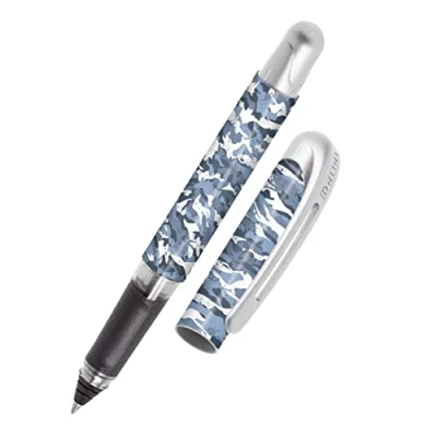 Image de ONLINE stylo roller ergonomique Camouflage │ pour l&#039;école et le lycée poignée souple gauchers droitiers cartouches d&#039;encre standard, rechargeables stylos étudiants