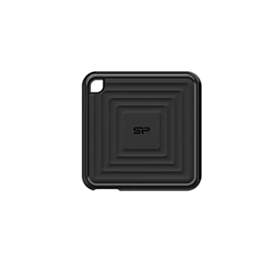 Image de Silicon Power PC60 Portable SSD 1 To USB Type A vers C 3.2 Gen (3.1 1) Noir Neuf