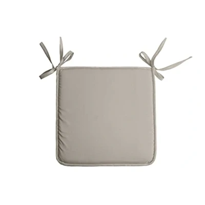 Image de Stof Galette de Chaise Taille 38x38 cm 100% Polyester Couleur Lin Modèle Nelson Qualité Exceptionnelle Confortable et Élégant Facile d&#039;entretien