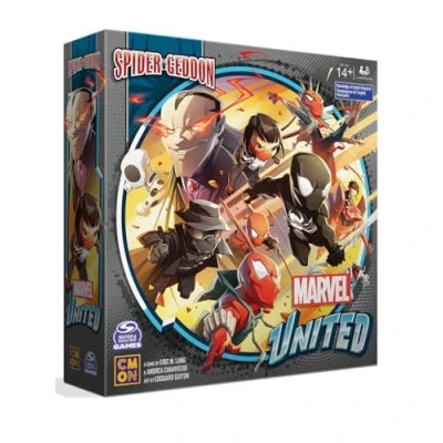 Image de CMON Marvel United : Spider Geddon jeu de société figurines à partir 14 ans 1 5 joueurs Temps 45 minutes ou plus