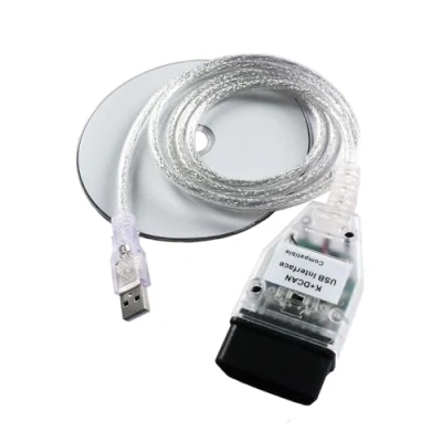 Image de Dezanyc INPA K+CAN K DCAN Ediabas Câble OBD interface avec interrupteur pour NCS Expert Coding Tool