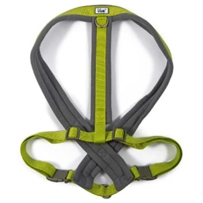 Image de Ancol Viva Harnais rembourré Vert Citron S 36 42 cm
