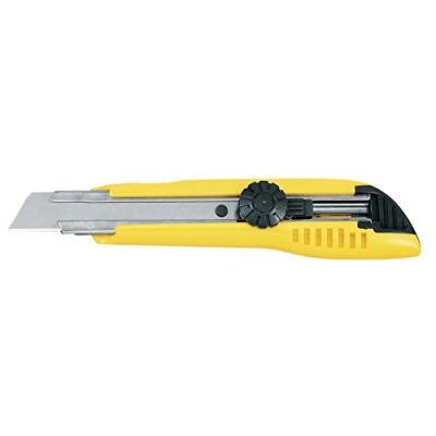 Image de Tajima LC501YB Cutter 18 mm avec blocage par molette, Jaune