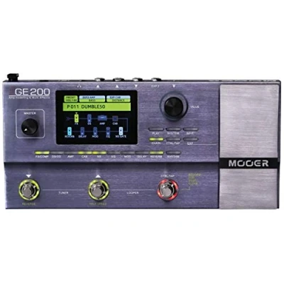 Image de Mooer GE200 Multi Effect Guitar Pedal, Grey
