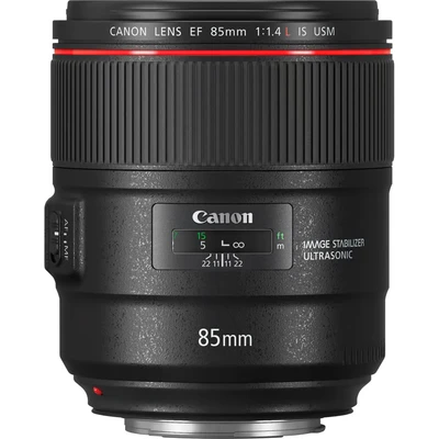 Image de Canon Objectif EF 85mm f/1.4L is USM Noir