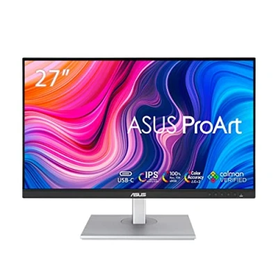 Image de ASUS ProArt PA278CV Ecran PC 27&quot; Dalle IPS 2560x1440 350cd/m² 75Hz 2x Display Port, HDMI, 4x USB 3.1 et 1x C 100% sRGB Rec. 709 △E&lt; 2 Calman Verified Garantie 5 ans