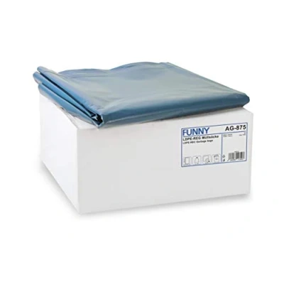 Image de Funny Sacs Poubelle en PEBD régénéré Type 80, Bleu, 240 l, Lot de 100