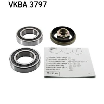 Image de SKF VKBA 3797 Kit de roulements roue avec bague d&#039;étanchéité 62