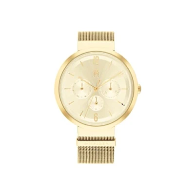 Image de Tommy Hilfiger Montre à aiguilles goldcoloured, Femme, Taille: One Size, Gold coloured
