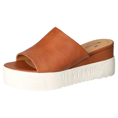 Image de MUSTANG Femme 1459 701 Mules, Cognac, 41 EU