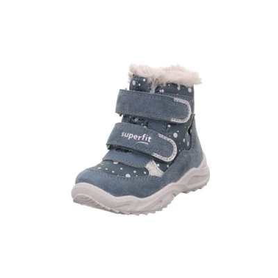 Image de Superfit Glacier Unisex Bottes de neige pour enfants, Taille: 21, Blau/hellgrau Cuir et textile