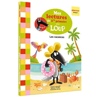 Image de MES LECTURES DE 1RE PRIMAIRE AVEC LOUP LES VACANCES