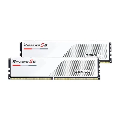 Image de G.Skill Ripjaws S5 F5 6400J3648F16GX2 RS5W module de mémoire 32 Go 2 x 16 DDR5 6400 MHz Neuf