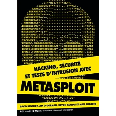 Image de HACKING, SECURITE ET TESTS D&#039;INTRUSION AVEC METASPLOIT Livre d’occasion Correct
