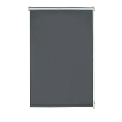 Image de GARDINIA EASYFIX Store Thermique avec Verso à Fixer ou Coller, Réflexion Maximale de la Lumière, Économie d&#039;Énergie, Opaque, Kit Montage Inclus, Ardoise, 90 x 150 cm (lxH)