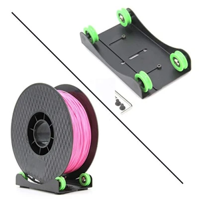 Image de Zeberoxyz support de filament d&#039;imprimante 3D avec montage réglable utilisé pour le bois nylon ABS PLA TPU 0.5KG 1KG Matériel d&#039;impression (support filament)