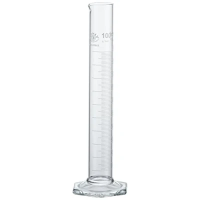 Image de Neolab E 1266 Cylindre Gradué, Forme de Hauteur, Hexagonal, Pied Boro Classe B, 1 Pièce, 100 ml