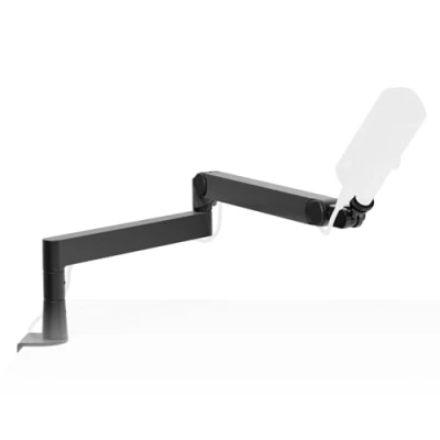 Image de Elgato Wave Mic Arm Pro Bras de Microphone à Profil Bas Rotatif 360 avec Ressort Gaz, Compatible Microphones Shure SM7B/HyperX/Rode/Blue Yeti &amp; Plus Encore pour Diffusion/Podcast