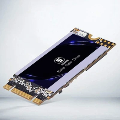 Image de Shark M.2 2242 SSD 250 Go Ngff Ordinateurs De Bureau à l&#039;intérieur l&#039;actionneur Solide Haute Performance Lecteur Disque Dur Comprend (250Go, 2242)