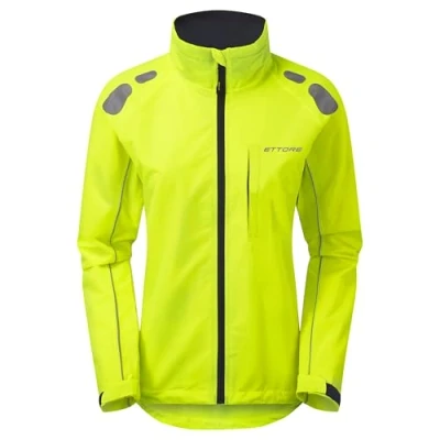Image de Ettore Veste De Cyclisme pour Femme Aérée Étanche Haute Visibilité Et Réfléchissante Jaune Night Eagle 8