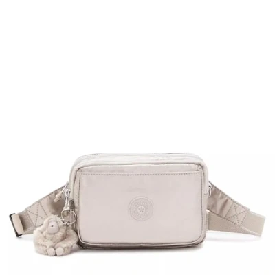 Image de Kipling Femme Abanu Mini Sac à bandoulière Convertible 2 en 1, Brillance métallique, Taille Unique